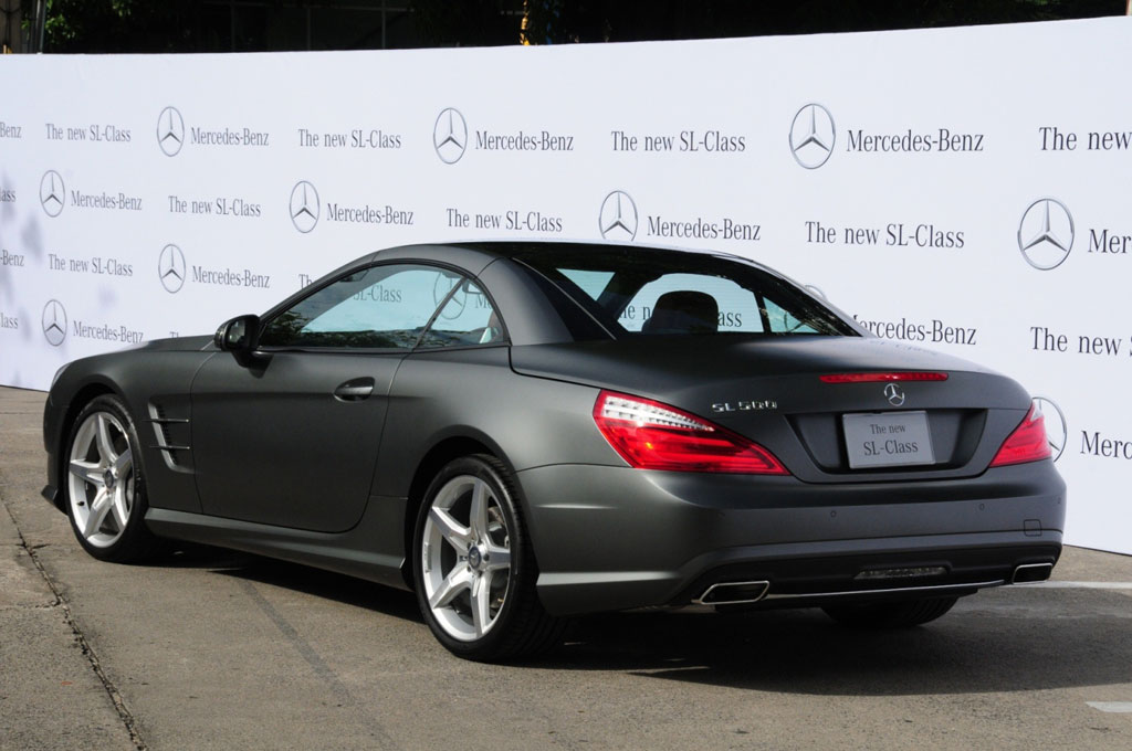 เมอร์เซเดส-เบนซ์ Mercedes-benz SL-Class SL500 BlueEFFICIENCY Sports AMG ...