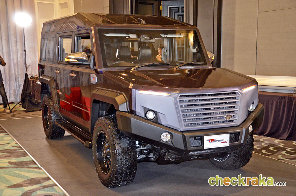 Thairung Transformer II Max-Maxi 2.8 4WD MT (9 และ 11 ที่นั่ง) ไทยรุ่ง ทรานส์ฟอร์เมอร์ส ทู ปี 2016 : ภาพที่ 7