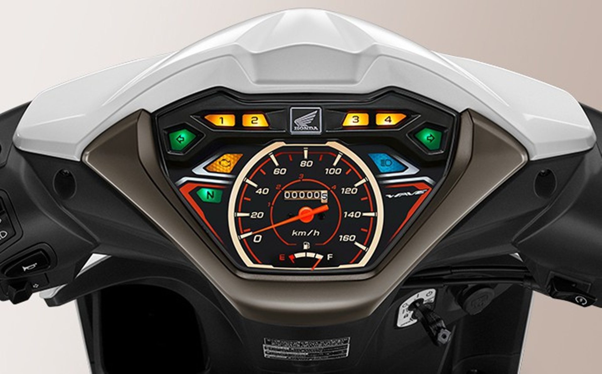 รูปภาพ ฮอนด้า Honda Wave 110 ล้อซี่ลวด สตาร์ทเท้า ดรัมเบรก ปี 2026