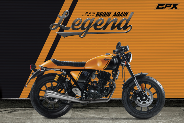 GPX Legend 200 MY 2019 จีพีเอ็กซ์ เลเจนด์ ปี 2019 : ภาพที่ 1