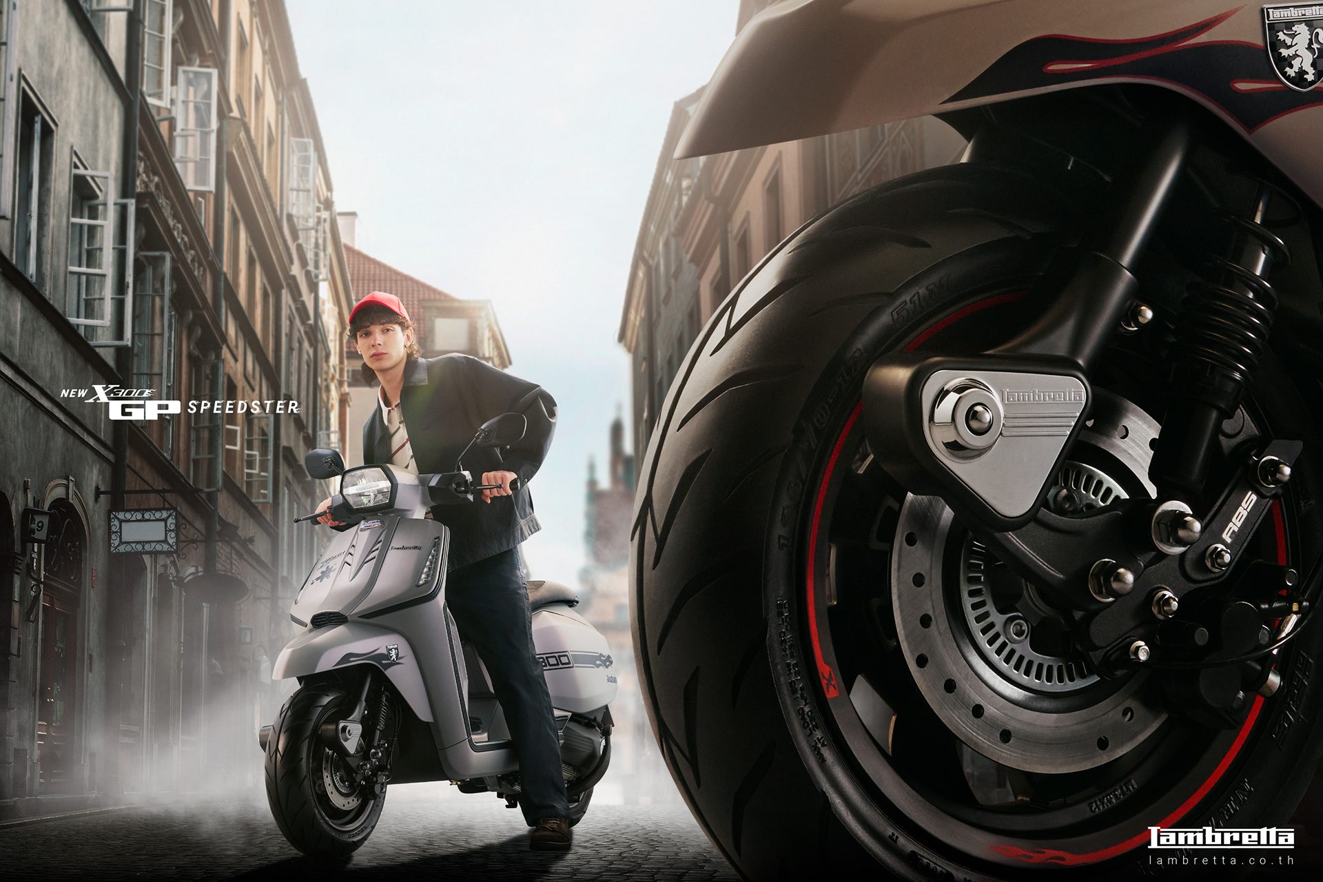 รูปภาพ แลมเบรตต้า Lambretta X300 GP ปี 2026