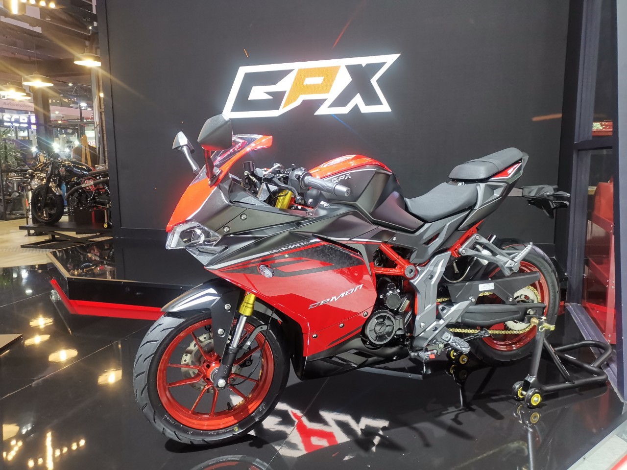 GPX Demon 150 GR SPECIAL 2019 มอเตอร์ไซค์ราคา 68,900 บาท จีพีเอ็กซ์เด ...