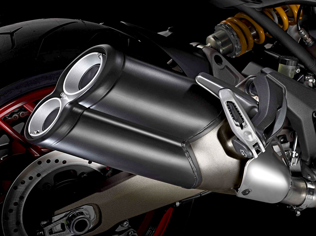 Ducati Monster 821 (สีแดง) ดูคาติ มอนสเตอร์ ปี 2017 : ภาพที่ 4