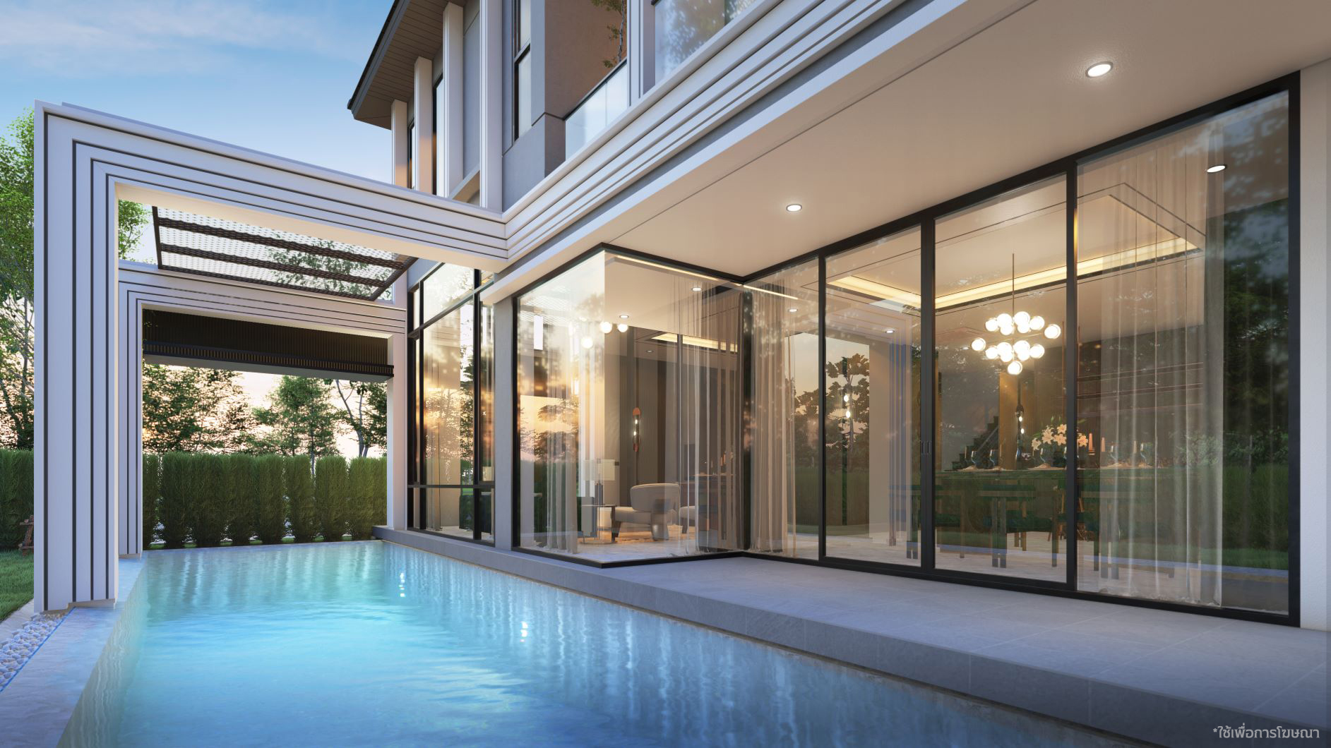 เบลกราเวีย เอ็กคลูซีฟ พูล วิลล่า บางนา-พระราม 9 (Belgravia Exclusive Pool Villa Bangna - Rama 9) : ภาพที่ 2