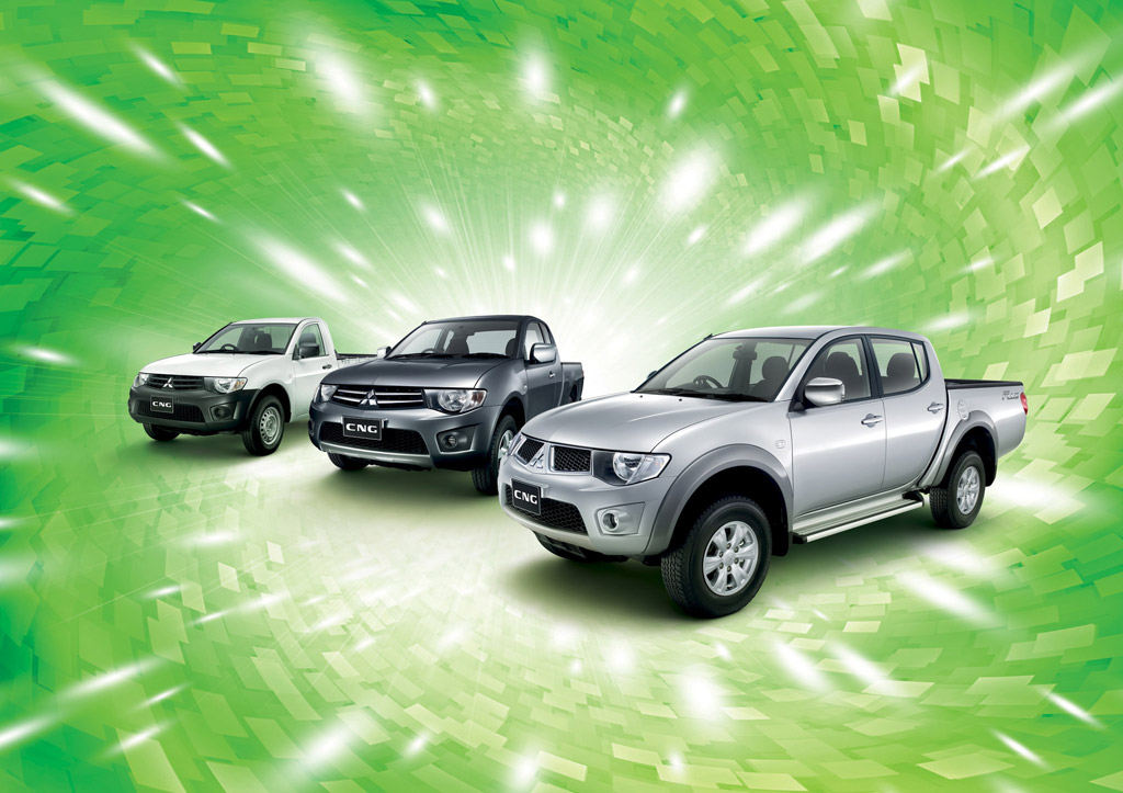 รูปภาพ มิตซูบิชิ Mitsubishi Triton Plus Double Cab 2.4 GLS M/T CNG ปี 2012