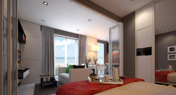 อาร์ท ออน เดอะ บีช คอนโดมิเนียม (Art On The Beach Condominium) : ภาพที่ 4