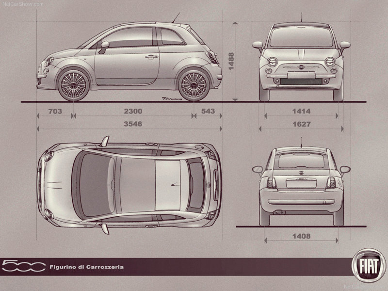 Fiat 500 Lounge Premium เฟียต ปี 2010 : ภาพที่ 10