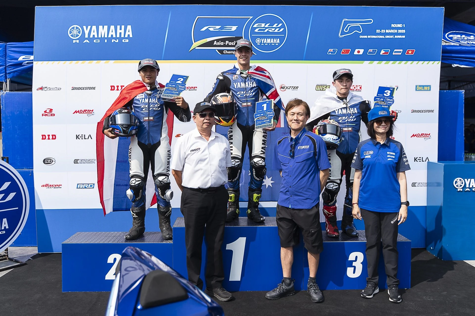 YAMAHA R3 BLU CRU Asia-Pacific Championship 2025 ศึกดาวรุ่งเอเชีย ...