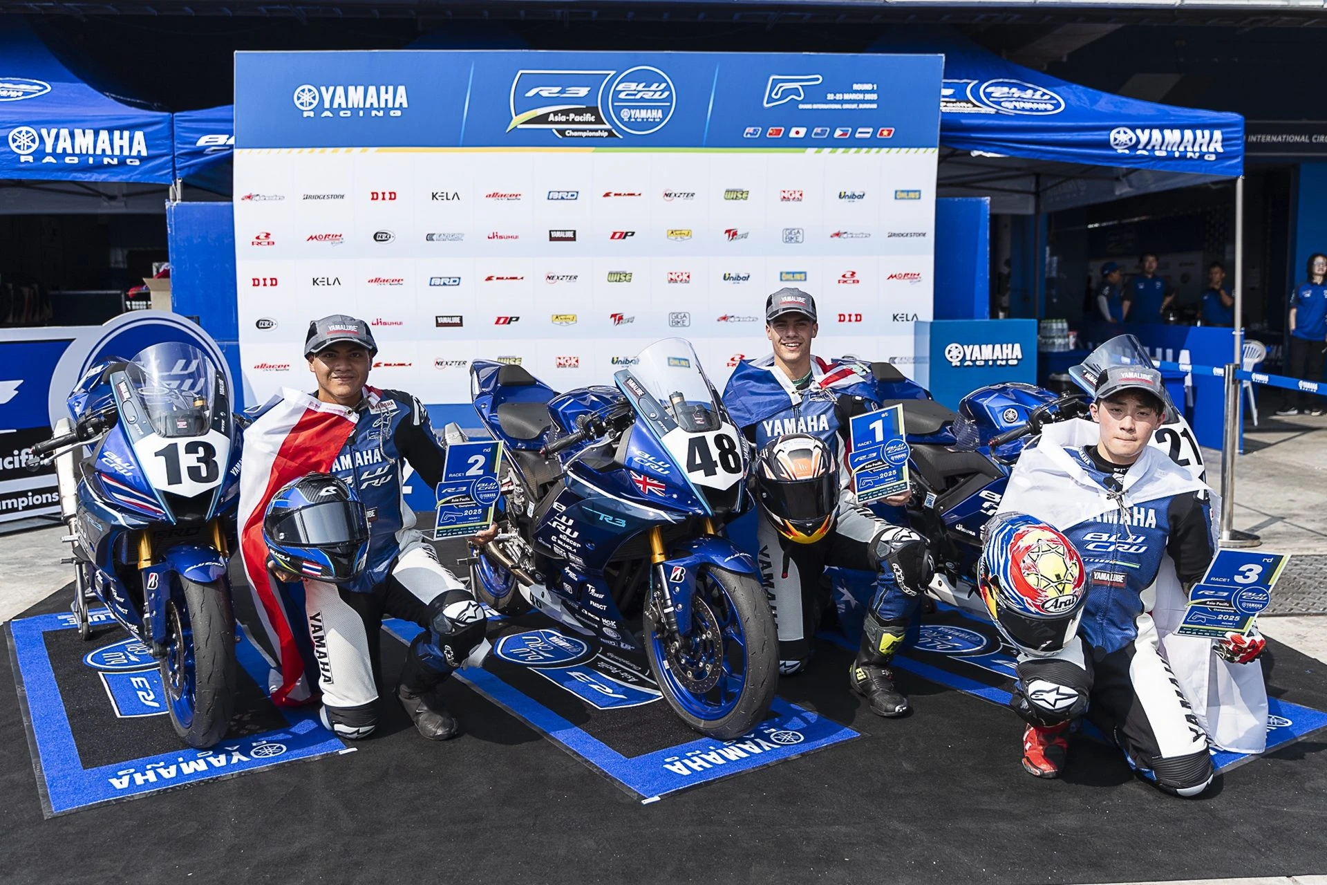 YAMAHA R3 BLU CRU Asia-Pacific Championship 2025 ศึกดาวรุ่งเอเชีย ...