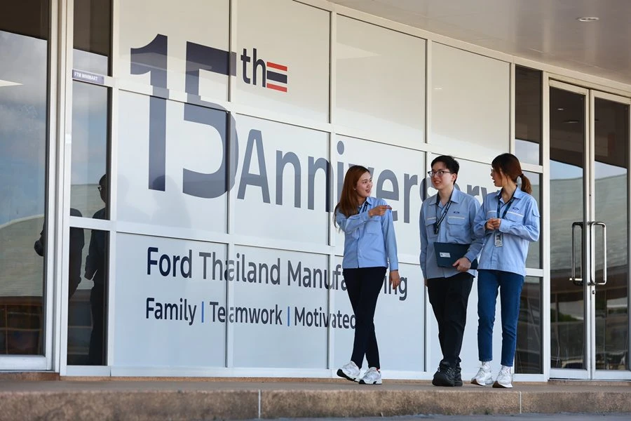 Ford ฉลอง 15 ปี โรงงาน FTM ที่สร้างสรรค์ Ranger และ Ranger Raptor สู่ ...