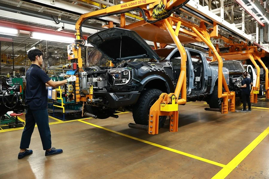 Ford ฉลอง 15 ปี โรงงาน FTM ที่สร้างสรรค์ Ranger และ Ranger Raptor สู่ ...