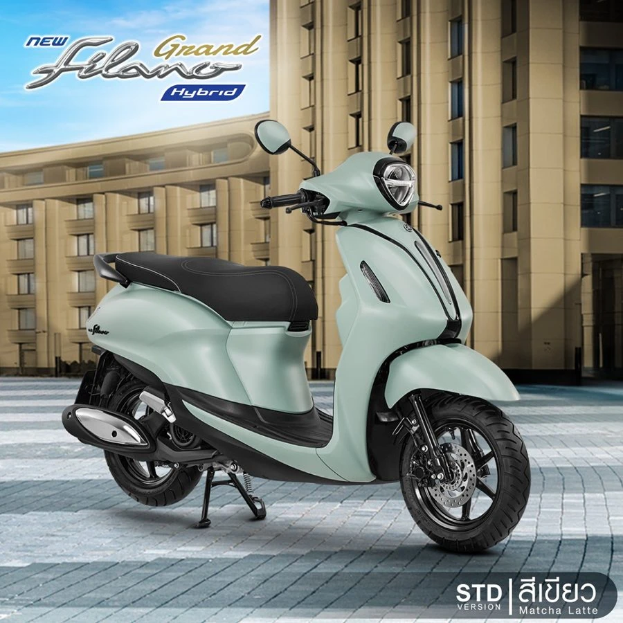 NEW YAMAHA GRAND FILANO HYBRID 2026 “รถนิยม ของคนมีคลาส” สีใหม่! เกล็ด ...