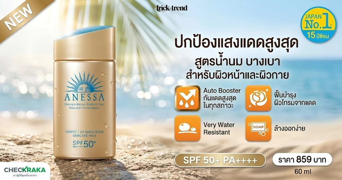 Anessa Perfect UV Sunscreen Skincare Milk