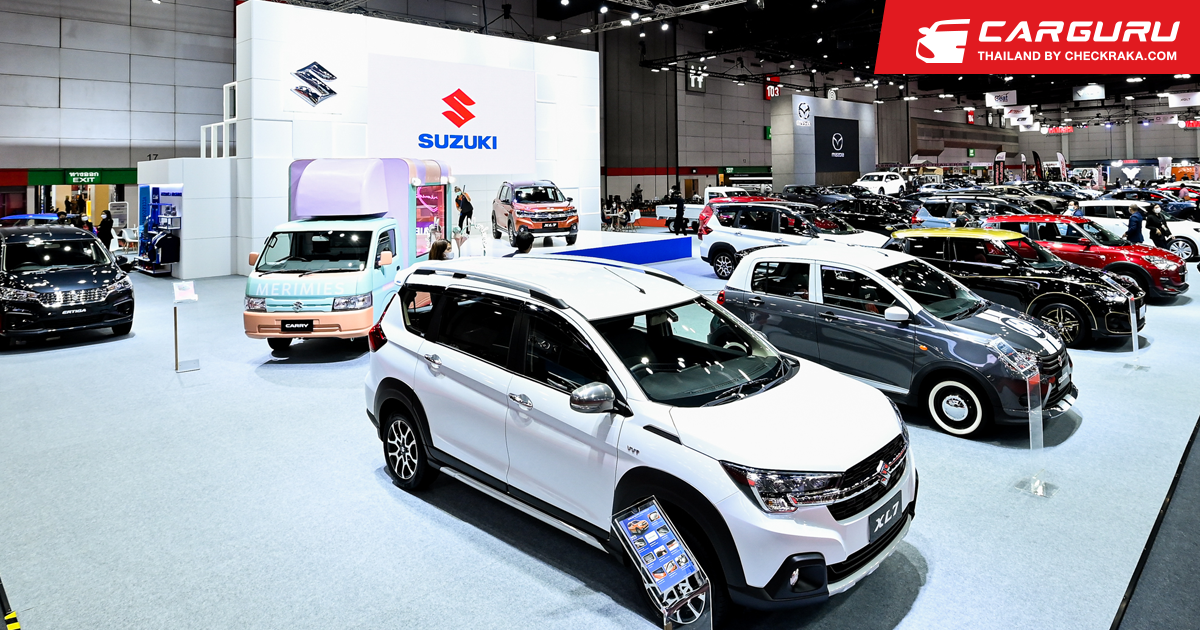 ซูซูกิจัดเต็มนำรถทุกรุ่นเข้าร่วมจัดแสดงพร้อมแคมเปญสุดพิเศษในงาน Big