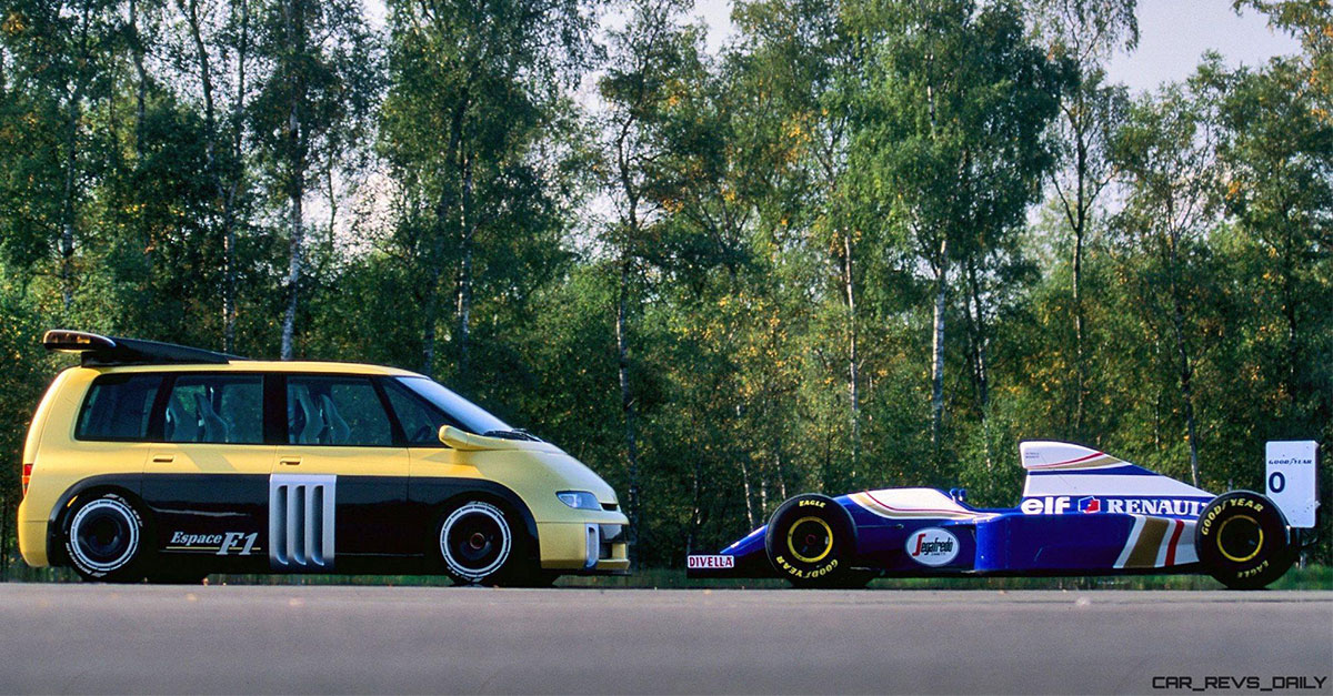 Renault Espace F1 ตำนานรถฟอร์มูลา-วัน ที่โลกตะลึง (มีคลิป)