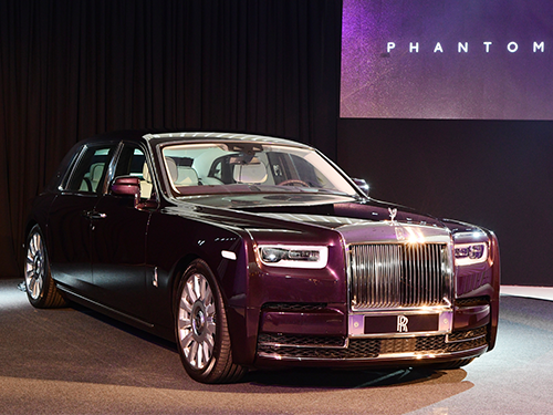 รถยนต์โรลส์-รอยซ์ Rolls-Royce New Phantom Extended Wheelbase Logo