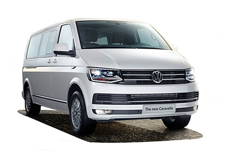 รถยนต์โฟล์คสวาเกน Volkswagen The New Caravelle Logo