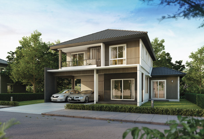 บ้านแลนด์แอนด์เฮ้าส์ Land & Houses Land and Houses ชัยพฤกษ์ Logo