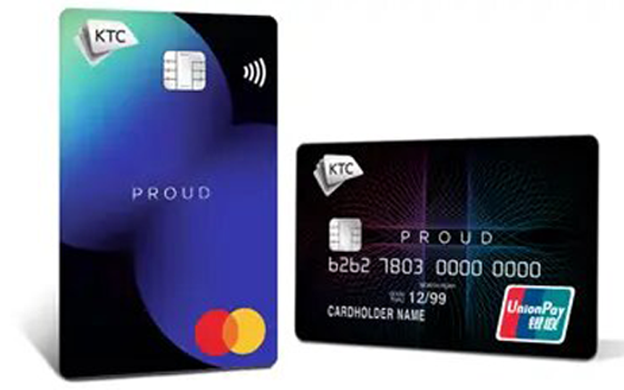 บัตรกดเงินสดพร้อมใช้ KTC PROUD