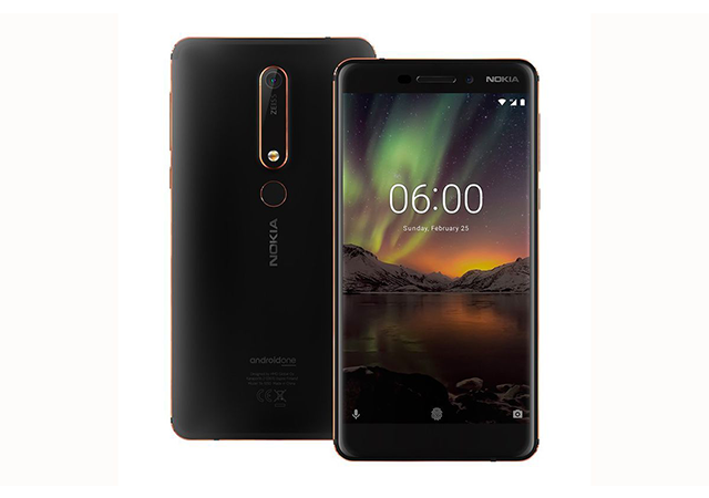 โทรศัพท์มือถือโนเกีย Nokia 6 Logo