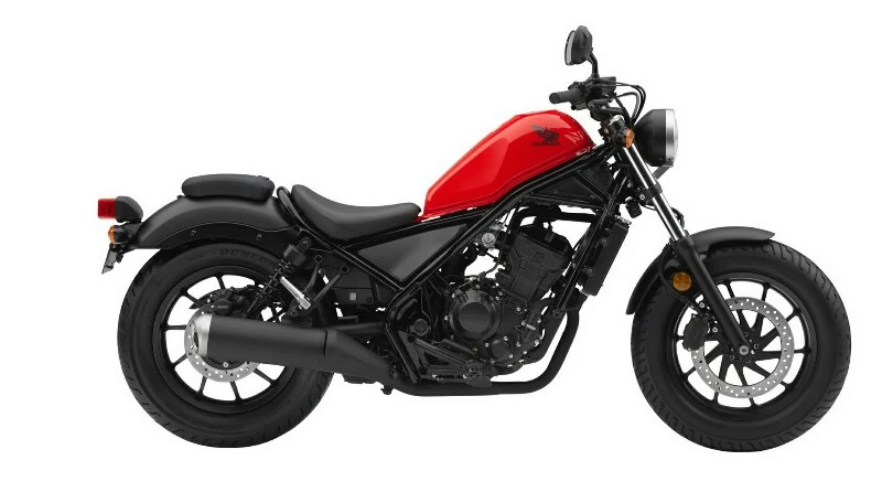 รูปภาพ ฮอนด้า Honda Rebel 300 Raw Edition Red ปี 2017