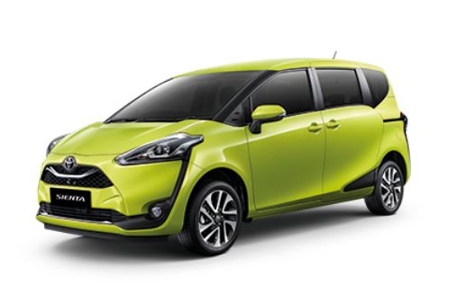Toyota Sienta ทุกรุ่นย่อย