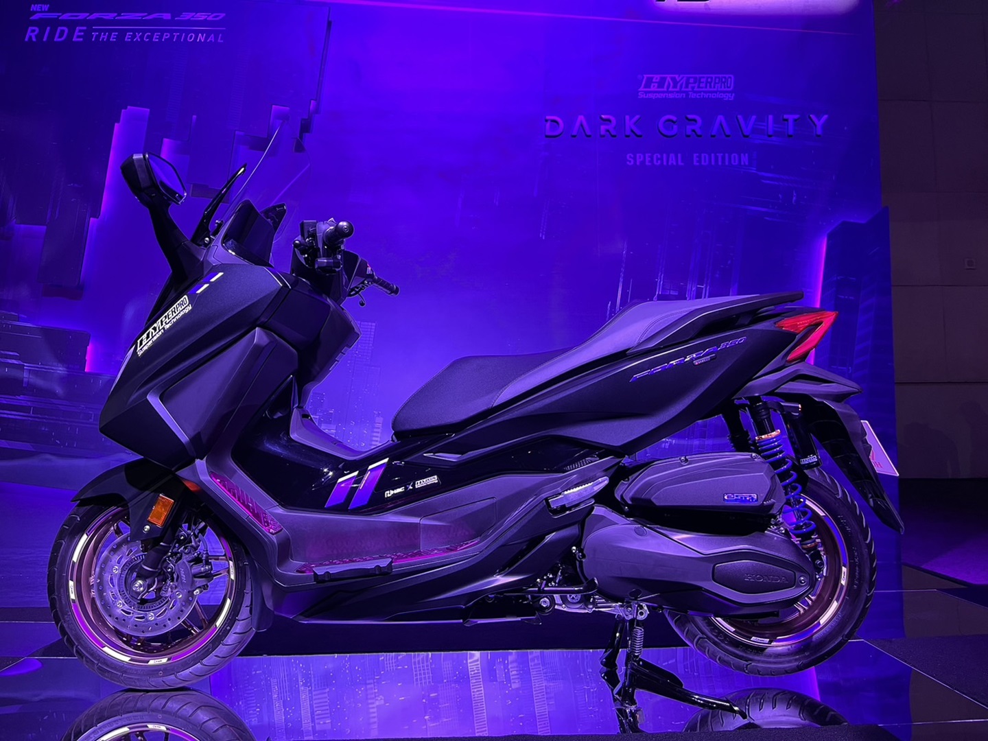 Honda Forza 350 Hyperpro Drak Gravity Special Edition ปี 2023 ราคา-สเปค-โปรโมชั่น