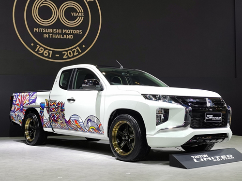 Mitsubishi Triton MEGA CAB RUKKIT Limited Editions ปี 2021 ราคา-สเปค-โปรโมชั่น