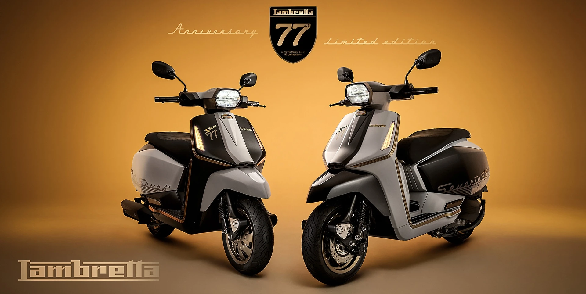 รูปภาพ แลมเบรตต้า Lambretta X300 77th Anniversary Limited Edition ปี 2024