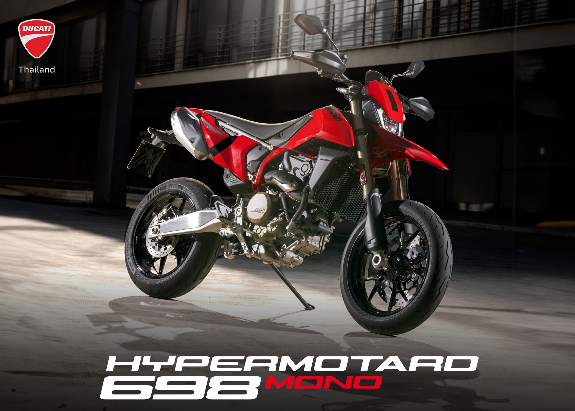 Ducati Hypermotard 698 Mono ปี 2024 ราคา-สเปค-โปรโมชั่น