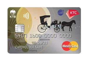 รูปภาพ บัตรเครดิต KTC - SEREE PLATINUM MASTERCARD บัตรกรุงไทย (KTC)