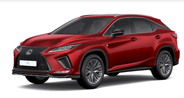 Lexus RX 350 F-Sport 2019 ราคา 6,850,000 บาท เลกซัสอาร์เอ็กซ์ สเปค ...