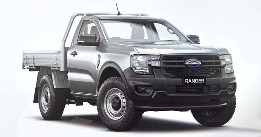 Ford Ranger Standard Cab 2.0 Bi-Turbo 10AT 4WD (SWD) ปี 2022 ราคา-สเปค-โปรโมชั่น