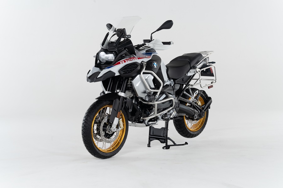 BMW R 1250 GS Adventure สี Rally (สีขาว,น้ำเงิน,แดง) ปี 2022 ราคา-สเปค-โปรโมชั่น