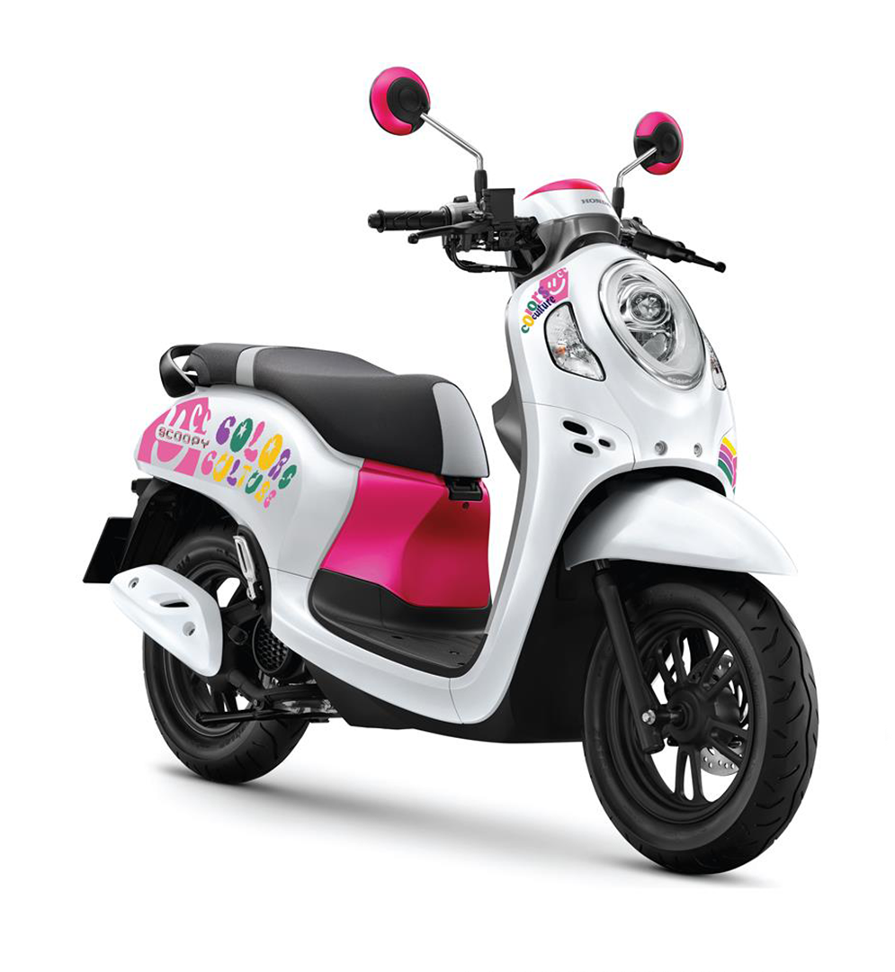 Honda Scoopy Colors Culture Limited Edition ปี 2023 ราคา-สเปค-โปรโมชั่น