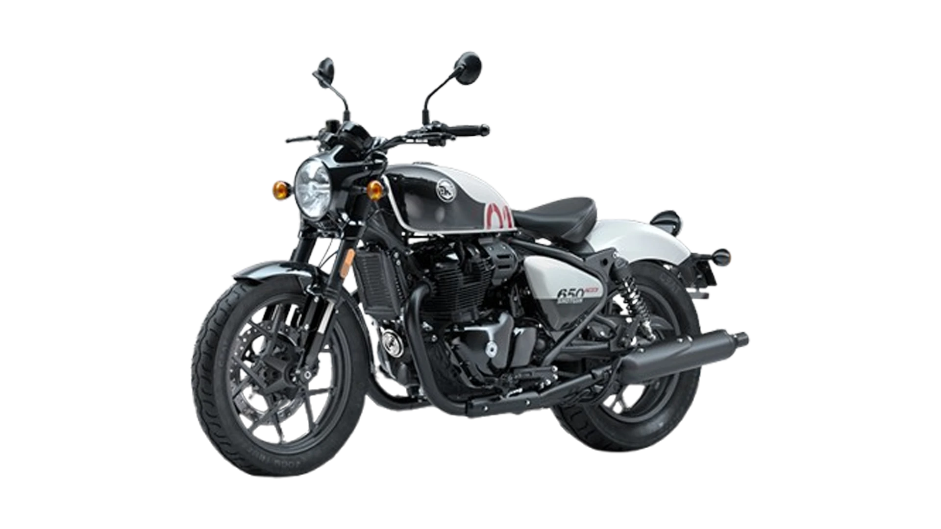 รูปภาพ โรยัล เอ็นฟีลด์ Royal Enfield Shotgun 650 Stencil White ปี 2024