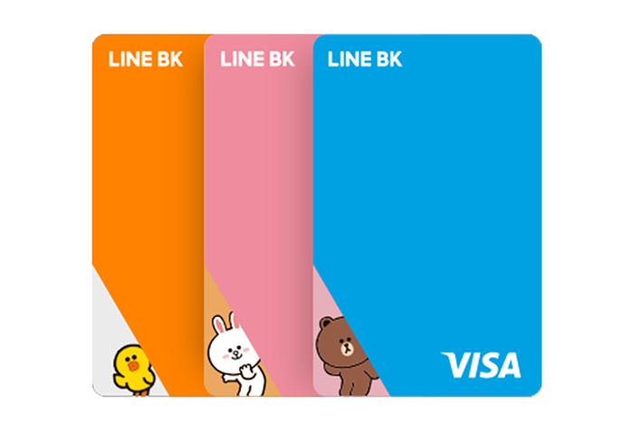 บัตรเดบิตออนไลน์ Line Bk (Line Bk Online Debit Card)-ธนาคารกสิกรไทย (Kbank)  | เช็คราคา.คอม