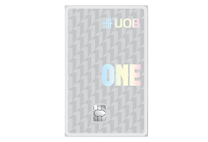 รูปภาพ บัตรเครดิตยูโอบี วัน (UOB ONE Credit Card) ธนาคารยูโอบี (UOB)