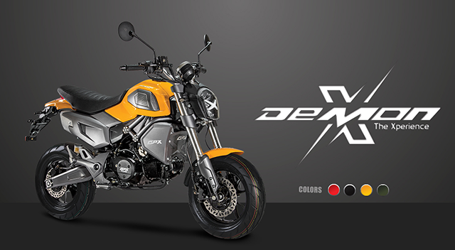 รถมอเตอร์ไซค์จีพีเอ็กซ์ GPX Demon X 125 Logo