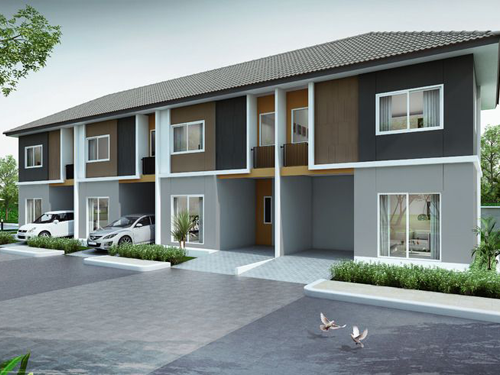 บ้านพฤกษา บ้านโพธิ์ - มอเตอร์เวย์ (Baan Pruksa Baan Poe - Motorway) ราคา-สเปค-โปรโมชั่น