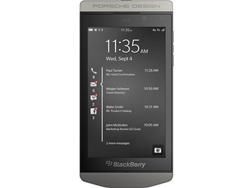 โทรศัพท์มือถือแบล็กเบอรี่ BlackBerry Porsche Design Logo