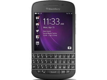 โทรศัพท์มือถือแบล็กเบอรี่ BlackBerry Q Logo