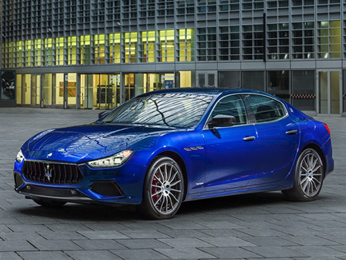 รถยนต์มาเซราติ Maserati Ghibli Logo