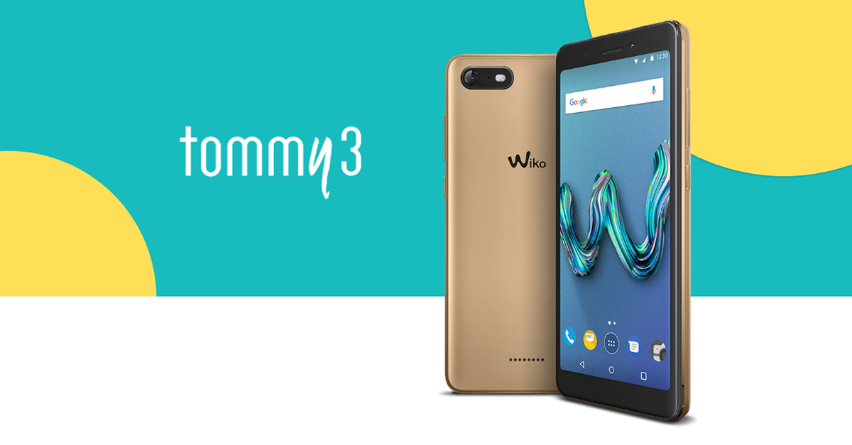 Wiko Tommy 3 สมาร์ทโฟนหน้าจอไร้ขอบ 18:9 พร้อมรองรับ 4G ใน ...