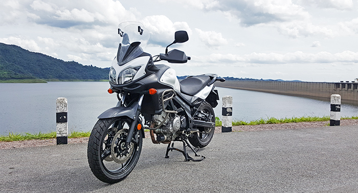 รีวิว Suzuki V-strom 650 เครื่องสูบวี ขี่นุ่ม ควบคุมง่าย